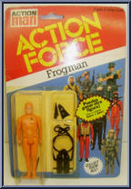 FROGMAN MOC STORE STOCK Details about   1983 ACTION FORCE S.A.S 