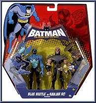Batman The Brave and the Bold Blue Beetle & Kanjar Ro Action Figure 2-Pack 