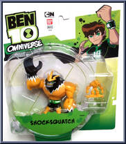 ben 10 omniverse shocksquatch action figure