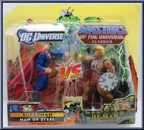 DC vs Masters of the Universe Classics SUPERMAN VS HE-MAN