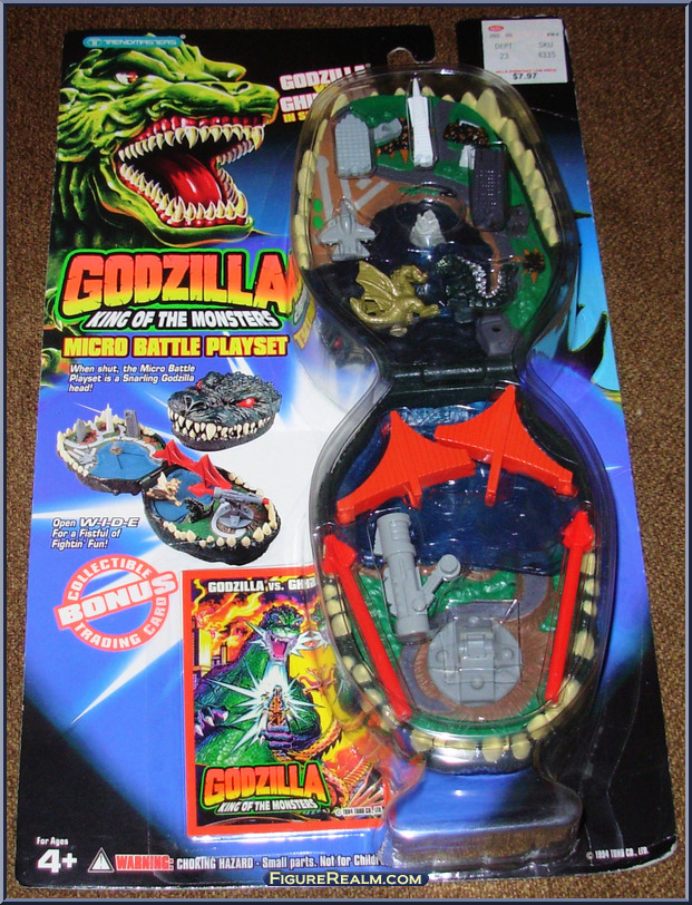 godzilla vs king ghidorah toy battle