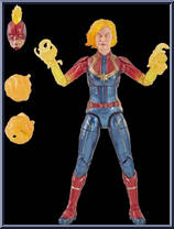 marvel legends captain marvel binary walmart