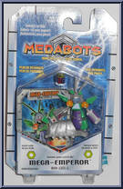 Action Figure WEA-2351 w/ Game Card & Die 2001 Medabots Robo-Emperor Hasbro