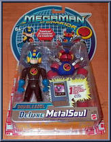 MetalSoul - MegaMan NT Warrior - Doublesoul Deluxe - Mattel Action