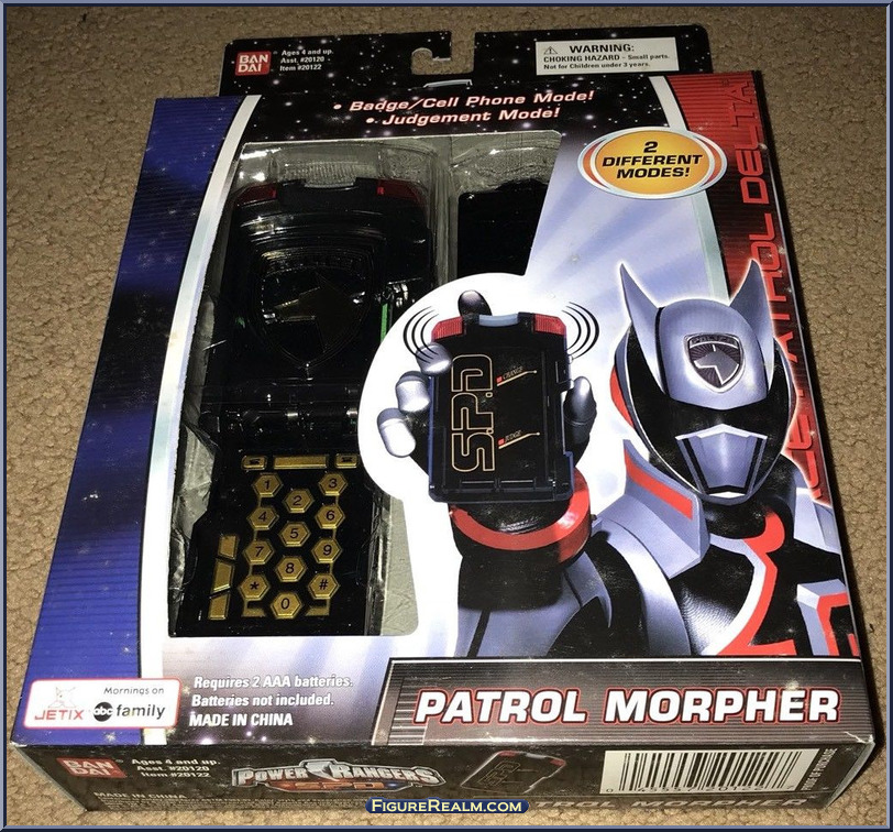 Patrol Morpher Power Rangers Spd Morpher Bandai Action Figure
