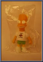 The Simpsons TV Show Blinky Figure 3-D Rubberized Pin NEW UNUSED