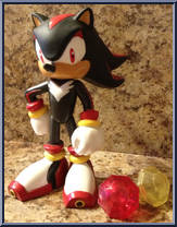 Shadow - Sonic X - Chaos Emeralds - Toy Island Action Figure