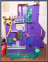 spiderman tower toy