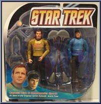 Star Trek Amok Time Captain Kirk & Commander Spock