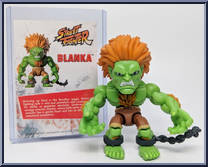 Why is Blanka Green in Street Fighter?