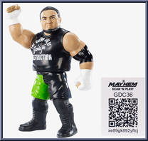 WWE Mattel Samoa Joe Retro Figure Series 9 
