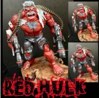 red hulk 12 inch figure