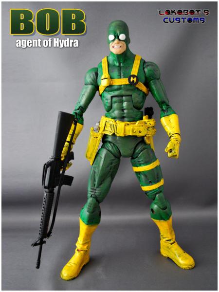 Download this Bob Agent Hydra Custom Action Figure picture
