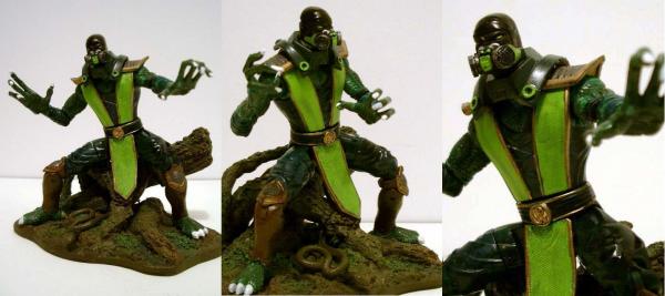 mortal kombat 9 reptile costumes. Figure: Custom Mortal Kombat