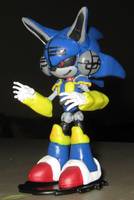 Mecha Sonic Inspired Custom Handmade Designer Toy