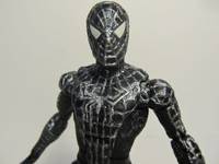spiderman black figure