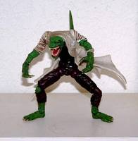 custom lego spider man lizard
