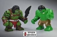 Lego Skaar Filho do Hulk Big figure boneco 8cm Vingadores She-hulk