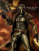 Fallout New Vegas Ncr Ranger Fallout Custom Action Figure
