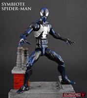 symbiote spiderman action figure
