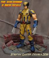 custom marvel legends wolverine