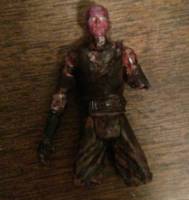 burnt anakin action figure