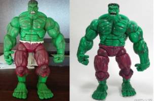custom hulk action figure