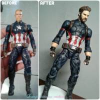 captain america marvel legends infinity war