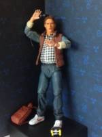 back to the future action figures neca