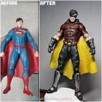 custom robin action figure