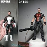 custom marvel legends punisher