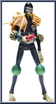 Judge Death from 2000 AD - Basic Series manufactured by Hiya Toys [Loose]