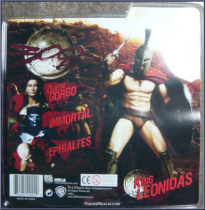 King Leonidas - 300 - Series 1 - Neca Action Figure