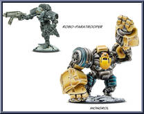 Mongrol & Robo-Paratrooper Action Figure