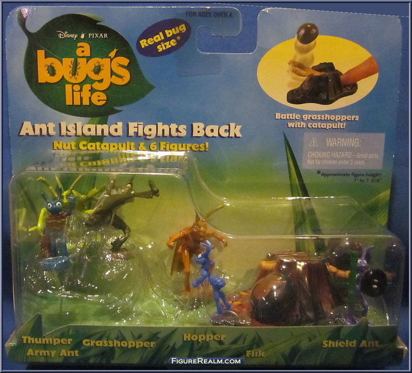 Ant Island Fights Back - A Bug's Life - Playsets - Mattel Action 