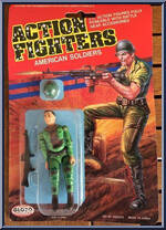 Commando from Action Fighters - American Soldiers manufactured by Globo [Front]