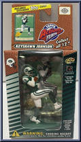 Keyshawn Johnson from Action Flats - NFL manufactured by Topps [Front]