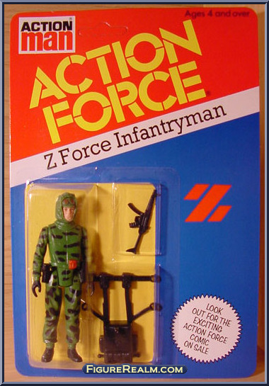 Infantryman - Action Force - Z Force - Palitoy Action Figure