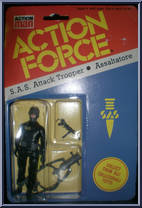 Attack Trooper from Action Force - SAS manufactured by Palitoy [Front]