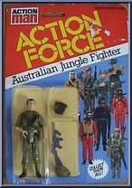 Australian Jungle Fighter from Action Force - Basic Series manufactured by Palitoy [Front]