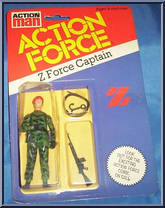 Captain from Action Force - Z Force manufactured by Palitoy [Front]