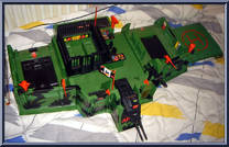 Command Center (with Gaucho and Jammer) from Action Force - Z Force Accessories manufactured by Palitoy [Loose]