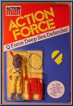 Deep Sea Defender from Action Force - Q Force manufactured by Palitoy [Front]