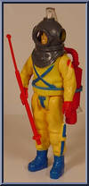Deep Sea Defender from Action Force - Q Force manufactured by Palitoy [Loose]