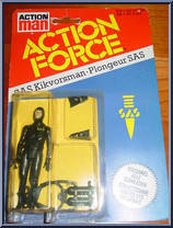 Frogman from Action Force - SAS manufactured by Palitoy [Front]