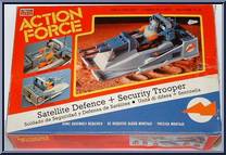 Satellite Defence (with Security Trooper) from Action Force - Space Force Accessories manufactured by Palitoy [Front]
