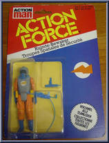 Security Trooper from Action Force - Space Force manufactured by Palitoy [Front]