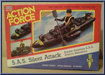 Silent Attack from Action Force - SAS Accessories manufactured by Palitoy [Front]
