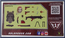 Pandora Upgrade Gear from Action Force - Series 3 manufactured by Valaverse [Back]
