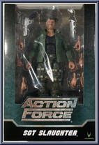 Sgt Slaughter from Action Force - Core Figures manufactured by Valaverse [Front]